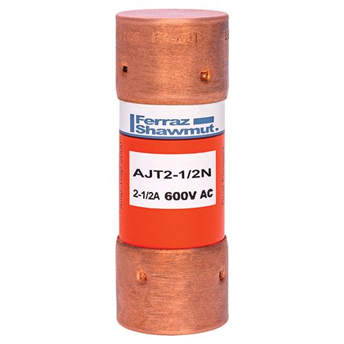 AJT2-1/2N - Fuse Amp-Trap 2000® 600VAC 2.5A Time-Delay Class J AJT Series